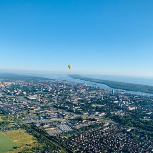 Hot Air Balloon Flight over Klaipėda