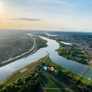 Hot Air Balloon Flight over Kaunas