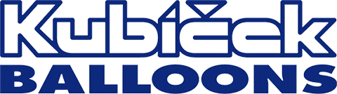 Kubiček balloons logo