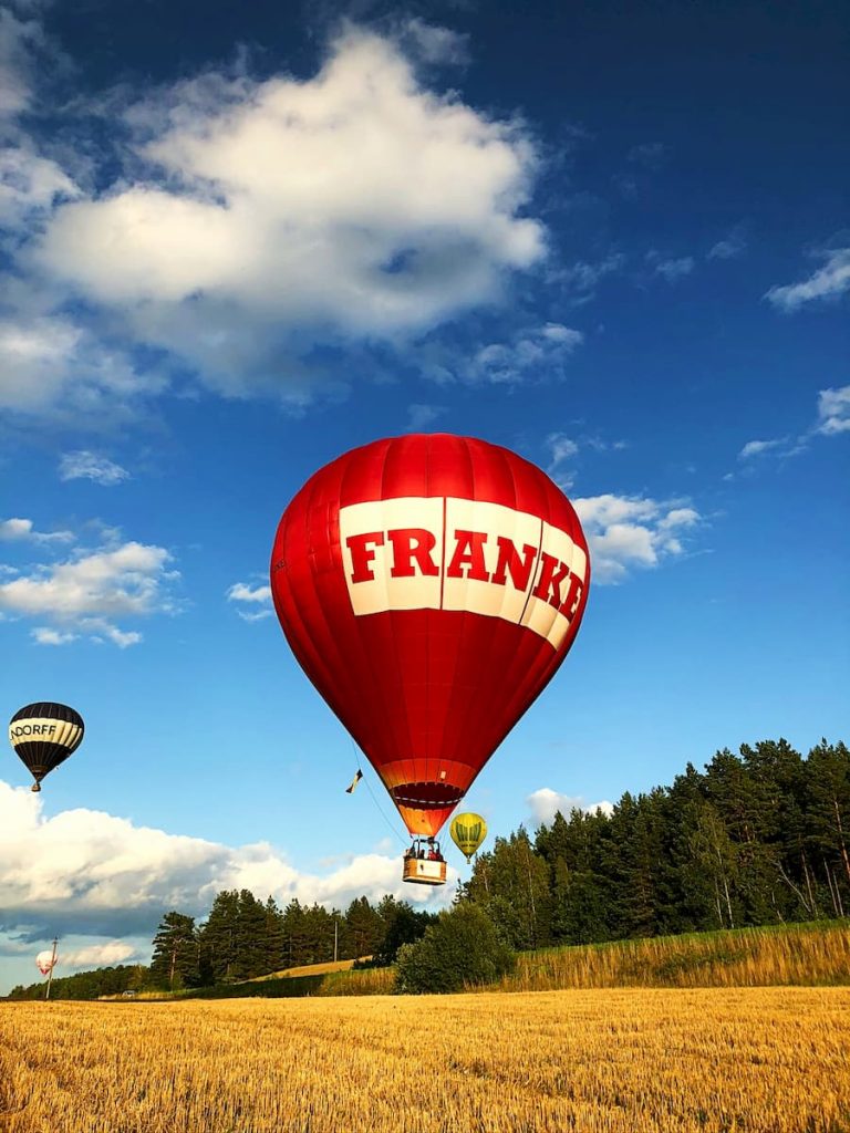 Hot Air Balloon FRANKE LY-FKE