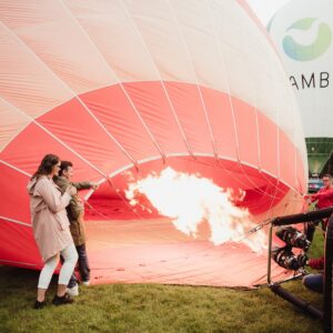 Romantic Hot Air Balloon Flight over Klaipėda